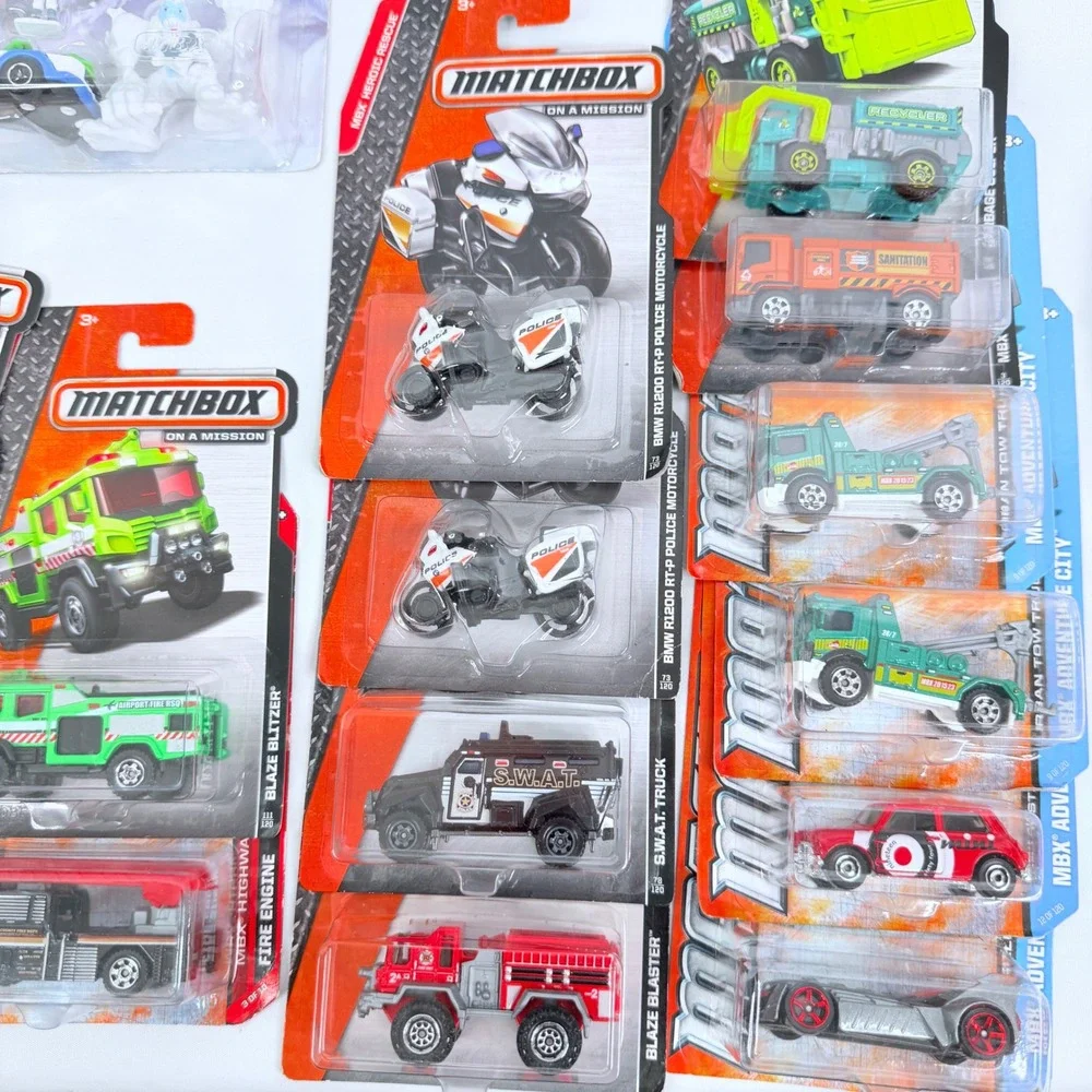 Matchbox Die-Cast Car Lot of 24On A Mission Get In The Fast Lane Hitch N Haul
